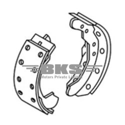REAR BRAKE SHOE SET-KWID 2015-2019/REDI GO 1ST GEN 2016-2020