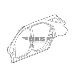 PANEL, SIDE BODY OUTER LH-ALTO 2000-2014