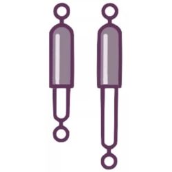 REAR SHOCK ABSORBER (GAS) (RH)-INDIGO 2002-2018