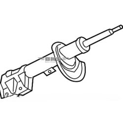 FRONT SHOCK ABSORBER / STRUT ELEMENT (RH)-I10 1ST GEN 2007-2013