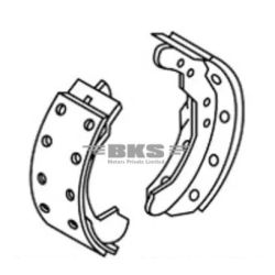 REAR BRAKE SHOE (GIRLING TYPE)-INDICA 2001-2019/INDIGO 2002-2018