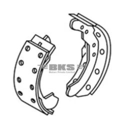 REAR BRAKE SHOE (GIRLING TYPE)-ALTO 2000-2019/WAGONR 1ST GEN 2003-2010/ZEN ESTILO 1ST GEN 2006-2013