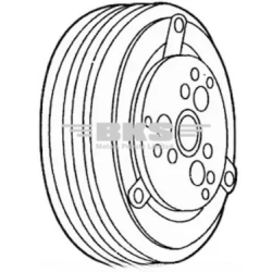 COMPRESSOR CLUTCH ASSEMBLY-ETIOS 2010-2016 DSL/ETIOS CROSS 2014-2020 DSL/ETIOS LIVA 2011-2016 DSL