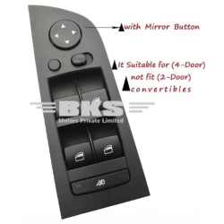 Power Window Regulator Switch Main Compatible With Bmw 3 Series E90 2006-2012 Power Window Regulator Switch Main 61319217332