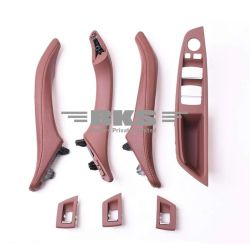 Door Handle Compatible With BMW 5 Series Door Handle 5 Series F10 2010-2017 Full Set Brown