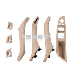 Door Handle Compatible With BMW 5 Series Door Handle 5 Series F10 2010-2017 Full Set Beige