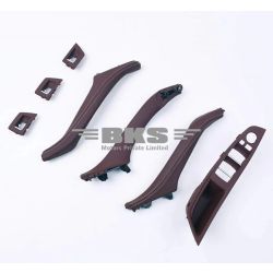 Door Handle Compatible With BMW 5 Series Door Handle 5 Series F10 2010-2017 Full Set Moka