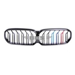 Front Bumper Grill Compatible With Bmw 5 Series G30 G31 G38 2020+ Lci Front Bumper Grill M Colour G30 Grill M Colour Lci