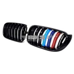 Front Bumper Grill Compatible With Bmw X3 F25 2014-2018 Front Bumper Grill M Colour