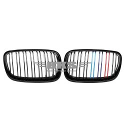 Front Bumper Grill Compatible With Bmw X5 E70 2006-2013 X6 E71 2007-2014 Front Bumper Grill M Colour