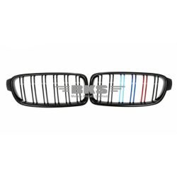 Front Bumper Grill Compatible With Bmw 3 Series F30 2012-2018 Front Bumper Grill M Colour