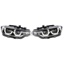 Headlight Headlamp Compatible With Bmw 3 Series F30 2012-2018 Upgraded Projector Lens Led Headlight Headlamp F30 Led Headlight For Helogen