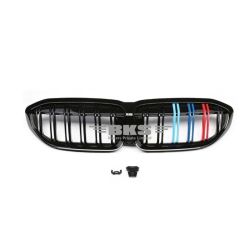 Front Bumper Grill Compatible With Bmw 3 Series G20 2018-2021 Front Bumper Grill M Colour