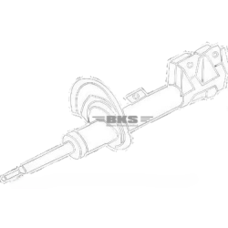 FRONT SHOCK ABSORBER / STRUT ELEMENT (WITH BUSH KIT) (GAS) (RH)-SANTRO 16998-2007