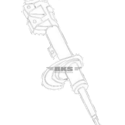 FRONT SHOCK ABSORBER / STRUT ELEMENT (LH)-NANO 2009-2018
