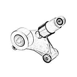 IDLER PULLEY, V-RIBBED BELT-BOLERO 2ND GEN 2019-2022/BOLERO NEO 2021-NOW
