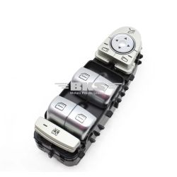 Window Switch Main Compatible With Mercedes C Class Window Switch Main C Class W205 2016 Glc W253 2016 E Class W213 2018 Black