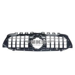 Front Bumper Grill Compatible With Mercedes Benz A Class W177 A250 A200 A45 2019-2023 Front Bumper Grill W177 Grill Gtr Black