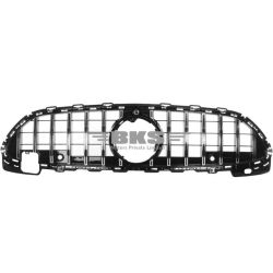 Front Bumper Grill Compatible With Mercedes Benz C Class W206 2022+ Front Bumper Grill W206 Grill Gtr Silver
