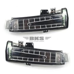 Side Mirror Light Compatible With Mercedes C Class W204 2011-2014 E Class W212 2009-2016 S Class W221 2009-2014 Side Mirror Light 2128109100 Right