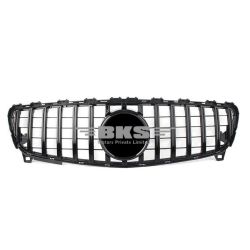 Front Bumper Grill Compatible With Mercedes Benz A Class W176 A180 A200 A250 A45 Amg Gtr 2016-2019 Front Bumper Grill W176 Grill Gtr Black 2016